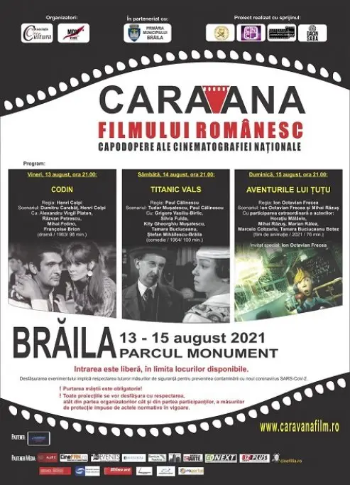 „Caravana filmului românesc” 2021